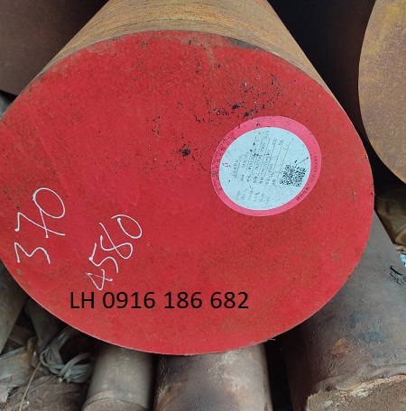 thép tròn đặc s45c phi 370