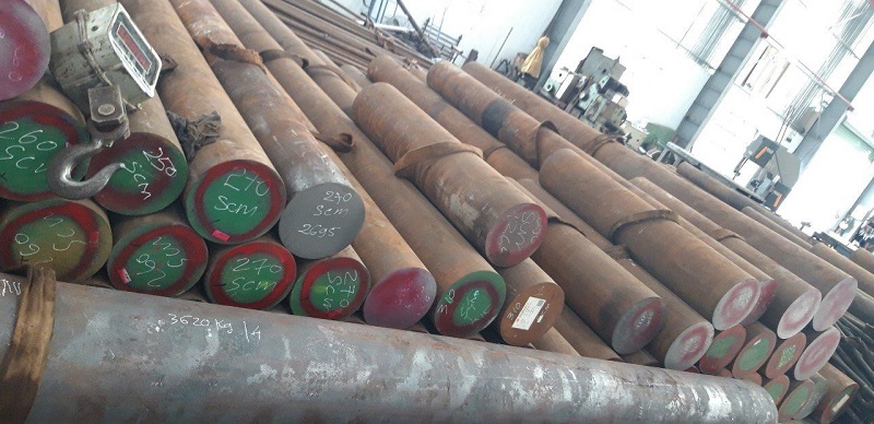 thép tròn đặc S45C